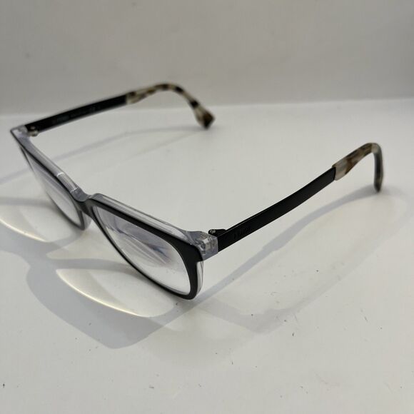 Fendi Women's Glasses with Black Frame and White Trim - Picture 3 of 6